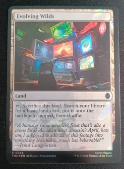 MTG TMNT - Evolving Wilds - Surge Foil - Image 1
