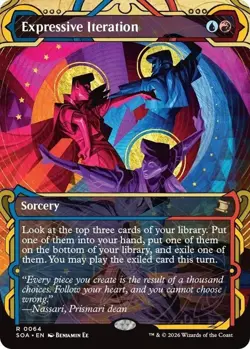 FOIL EXPRESSIVE ITERATION MYSTICAL ARCHIVE NM! *SECRETS OF STRIXHAVEN* - Image 1