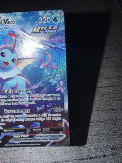 Carte Pokemon Aquali Vmax SWSH182 Promo Full Art Francais - Image 5
