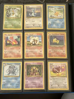 Pokemon Base Set Karten, Pikachu, Glumanda, Bisasam, Raichu Und Viele Mehr - Image 2