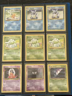 Pokemon Base Set Karten, Pikachu, Glumanda, Bisasam, Raichu Und Viele Mehr - Image 3