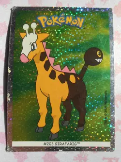 GIRAFARIG #203 (HOLO) - DUNKIN BOOMER 2001 - CARTE POKEMON - BON ETAT - Image 1