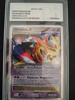 🔥 Pokemon Diamond & Pearl Giratina LV.X DP38 Black Star Promo DEUTSCH LOW POP - Image 1