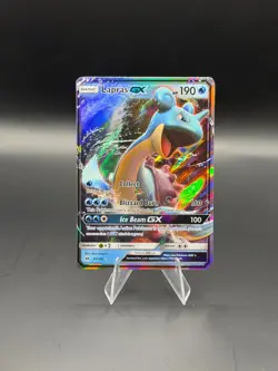 Lapras GX 35/149 Sun & Moon Base Set Ultra Rare Pokemon TCG - Image 1