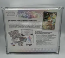 Pokemon TCG Prismatische Entwicklungen TopTrainerBox Deutsch OVP + Acryl-Case - Image 2