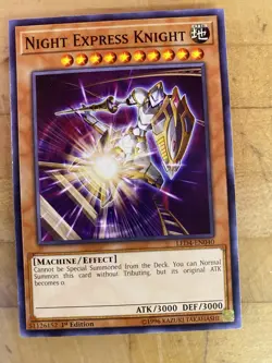 Night Express Knight - LED4-EN040 - Common - 1st Edition NM Yugioh Legendary Due - Image 1