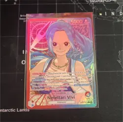Bandai Nefeltari Vivi EB03-001 Leader Alt Art Foil One Piece TCG 5000 - Image 1