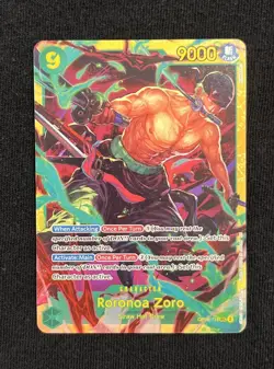 • Roronoa Zoro • OP06-118 SEC Non Foil One Piece TCG NM - Image 1