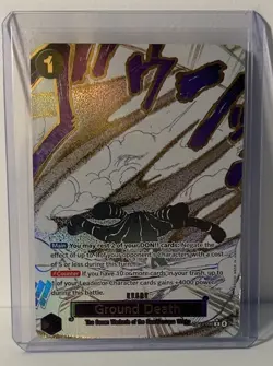 Ground Death Event Alternate Art OP14-096 Holo The Seven Warlords One Piece - Image 1