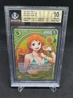 One Piece EBO3 Heroines Edition Nami SP BGS 10 - Image 1