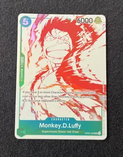 Monkey.D.Luffy OP07-033 - 3rd Anniversary Treasure Campaign Pack Promo English - Image 1
