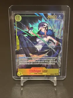 One Piece CCG English Trafalgar Law SEC Alt Art EB03-062 NM Heroine Edition - Image 1