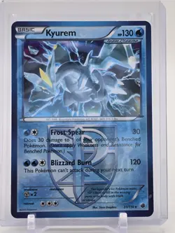Kyurem 31/116 Black & White Plasma Freeze Pokemon Card Non Holo Rare - Image 1