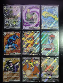 9 ULTRA RARE FULL ART ONLY Pokemon Card Lot! All NM - Image 1