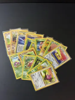 Pokemon TCG 16 Card Bulk Lot Common Uncommon Mixed Jungle 64 Vintage WOTC - Image 1