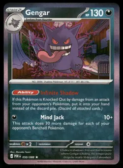 Gengar 050/088 Rare Perfect Order Pokemon Holo Near Mint - Image 1