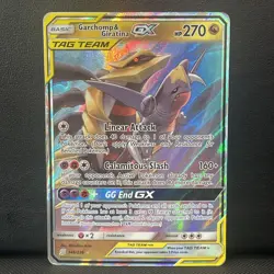 Garchomp & Giratina GX 146/236 Unified Minds Holo Pokemon TCG - Image 1