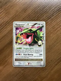 Rayquaza C LV.X DP47 Diamond and Pearl Promos Holo Pokemon Lightly Played LP - Image 1