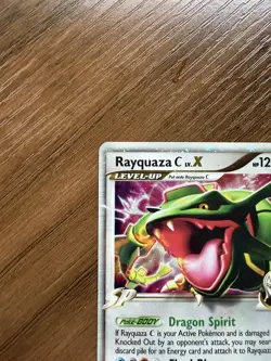 Rayquaza C LV.X DP47 Diamond and Pearl Promos Holo Pokemon Lightly Played LP - Image 2