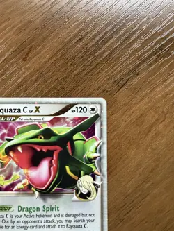 Rayquaza C LV.X DP47 Diamond and Pearl Promos Holo Pokemon Lightly Played LP - Image 5