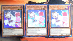 YuGiOh! 3x Ash Blossom & Joyous Spring RA05-EN091 1st Edition NM UR Playset - Image 1