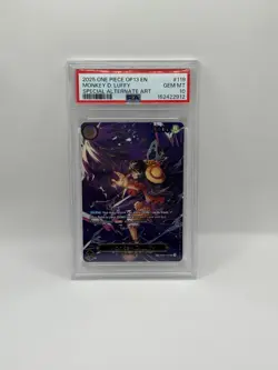 One Piece Monkey D. Luffy - OP09-119 SP OP13 Carrying On His Will PSA 10 ENGLISH - Image 1