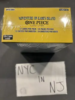 One Piece OP15/EB04 Adventure on KAMI’S Island Booster Box ENGLISH Sealed - Image 2