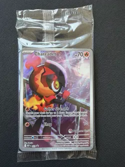 Pokemon Card - Charcadet Pokemon Center Sealed Promo MEP 022 - Phantasmal Flames - Image 1