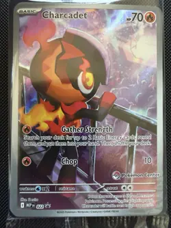 Pokemon Card - Charcadet Pokemon Center Sealed Promo MEP 022 - Phantasmal Flames - Image 2