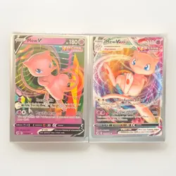 Pokemon Mew V & Mew VMAX Fusion Strike World Championships 2-Card Lot - Image 1
