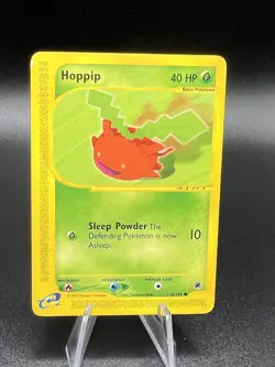 Hoppip 112/165 Expedition Set Common Pokemon Card Original WOTC Vtg 2002 MP AC23 - Image 1