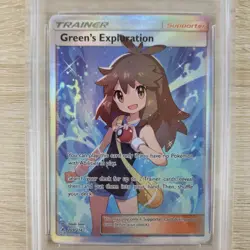 PSA 10 Green's Exploration 209/214 Unbroken Bonds 2019 Full Art Pokemon Card - Image 4