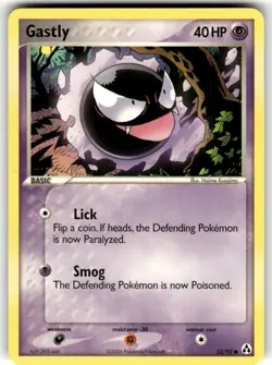 Gastly 52/92 Legend Maker Common Pokemon TCG Card NM - Image 1