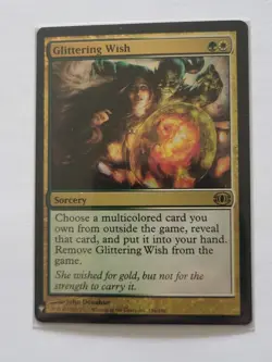 1x Glittering Wish - Foil NM Eng MTG - The List - Image 1