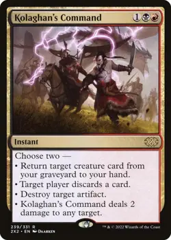 Kolaghan's Command *FOIL* - Double Masters 2022 - 239 - LP/NM - Image 1