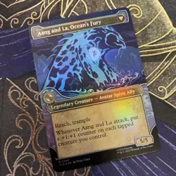 Aang, Swift Savior (Showcase) Avatar: The Last Airbender Foil - Image 2