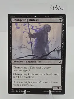 MTG Changeling Outcast ** Commander Legends: Battle for Baldur's Gate ** English - Image 4