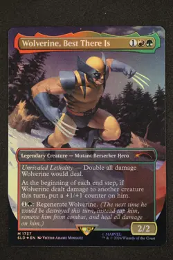 Wolverine, Best There Is - MTG FOIL - Secret Lair Drop Marvel SLD - NM - Image 1