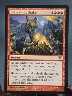 Burn at the Stake Avacyn Restored MTG Regular Near Mint - Image 1