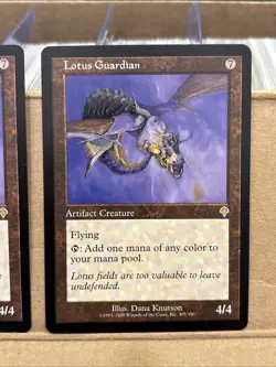 2x MTG Magic the Gathering Lotus Guardian (305/356) Invasion LP - Image 3