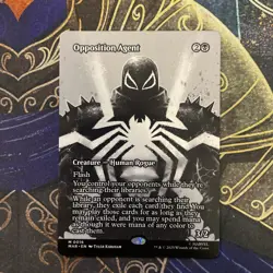 Opposition Agent Borderless Spider-Man MTG M 0019 MAR Marvel Regular - Image 1