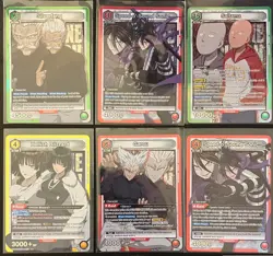 Union Arena TCG Lot - One Punch Man & Code Geass - Foils/Parallels + AP Cards - Image 2