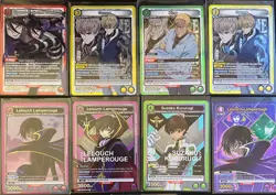 Union Arena TCG Lot - One Punch Man & Code Geass - Foils/Parallels + AP Cards - Image 4