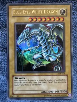 Blue-Eyes White Dragon JMP-001 Shonen Jump Magazine Promos Unlimited - Image 1