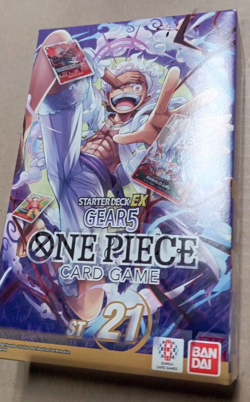 One Piece Card Game ST-21 Starter Deck Ex Gear 5 English Pre-Order (ETA 14-21/3) - Image 1