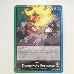 Bandai Donquixote Rosinante OP05-022 Leader Blocker One Piece CCG 5000 Power - Image 1