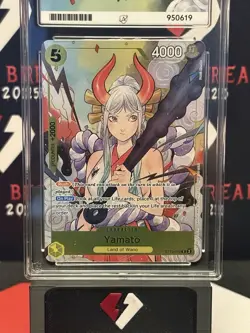One Piece Yamato ST13-016 The Three Brothers’ Bond Ace 9 Graded Slab - Image 2