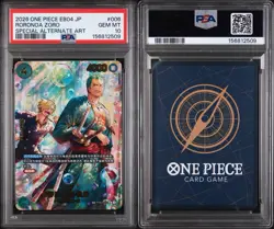 Roronoa Zoro - One Piece TCG EB04 SP Japanese Special Alternate Art PSA 10 - Image 1