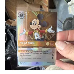 Disney Lorcana Mickey Mouse - Friendly Face Disney100 Promo Foil #18/P1 EN - Image 1