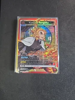 Kyojuro Rengoku SR Union Arena Demon Slayer English Super Rare - Image 1